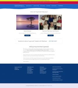 Website for Connecticut shoreline hypnotist