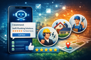 how ai recommends a local business