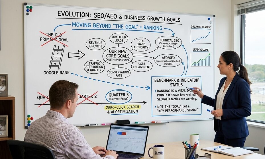 Google ranking are no longer the end goal